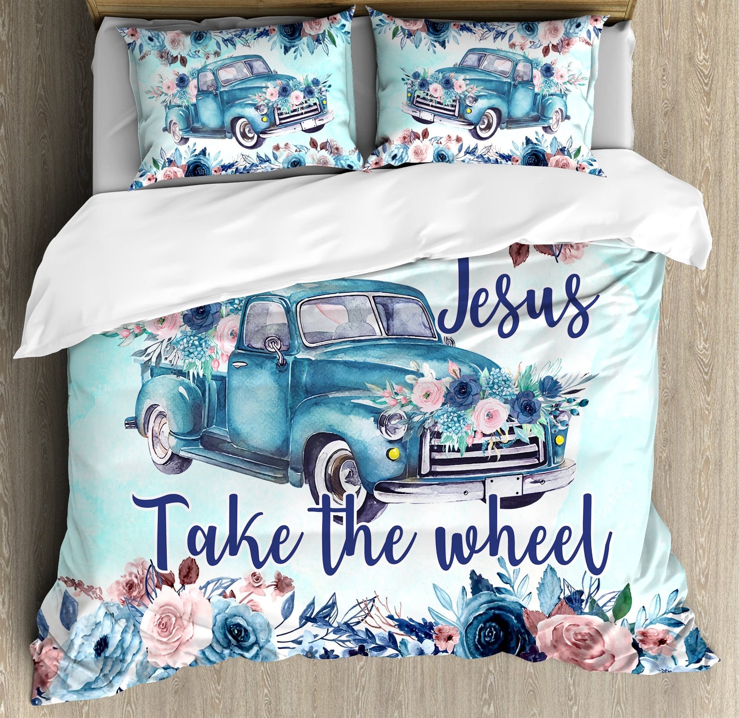 Jesus Take The Wheel Bedding Set HAC210704 HV