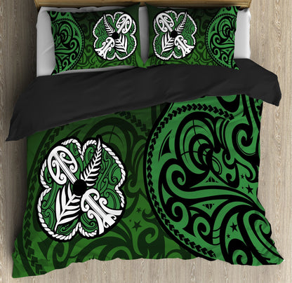 Green New Zealand Aotearoa Bedding Set by SUN HAC230601S