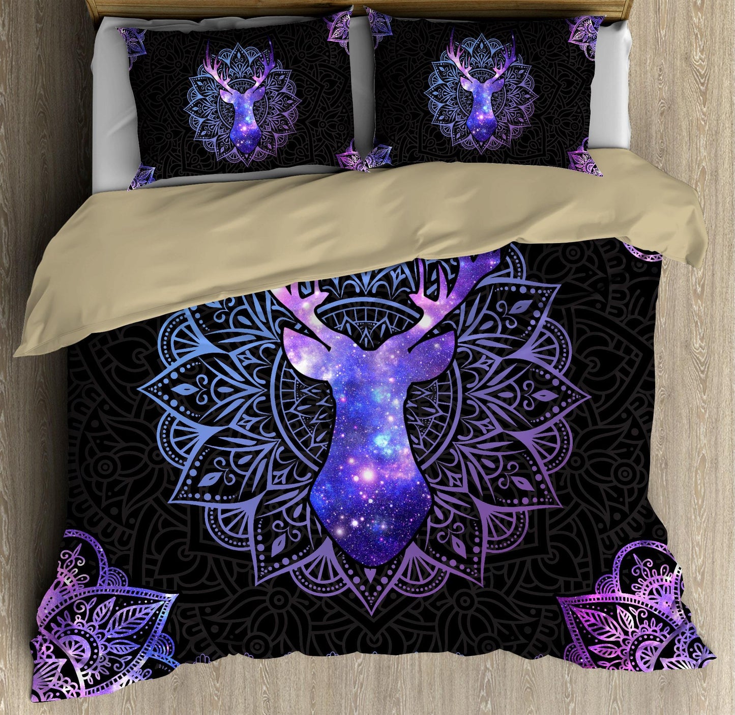 Mandala Deer 3D Bedding Set LAM20070805-LAM
