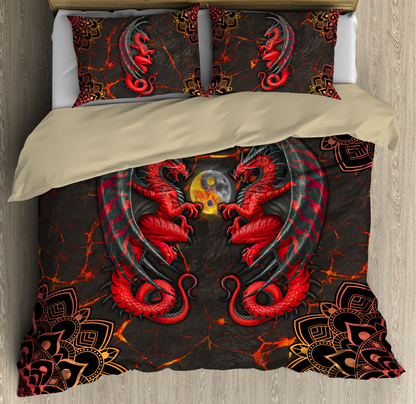 Dragons Yinyang Bedding Set TA0820206
