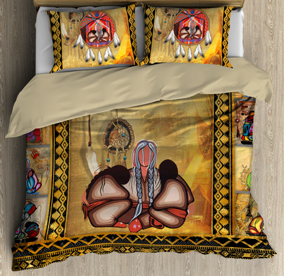 Native American Grandma Bedding Set-MEI