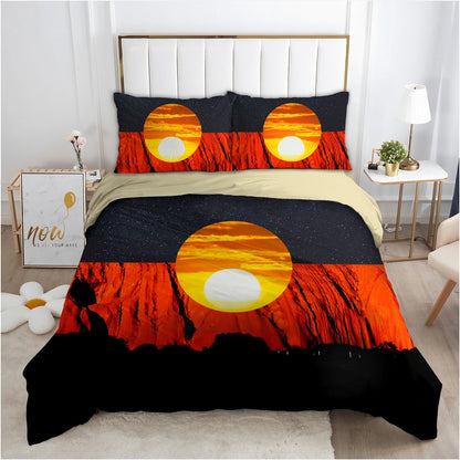 Australia Aboriginal Flag Bedding Set-HP