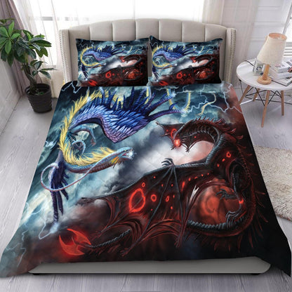 Galaxy Dragon Art Bedding Set HAC130601-NM-Bedding Set-NM-Twin-Vibe Cosy™