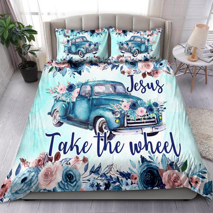 Jesus Take The Wheel Bedding Set HAC210704 HV