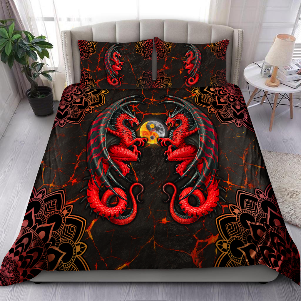 Dragons Yinyang Bedding Set TA0820206