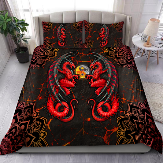 Dragons Yinyang Bedding Set TA0820206