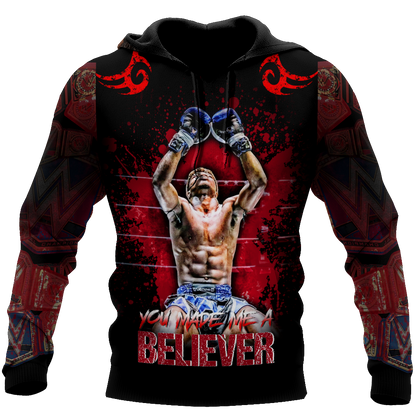 Believer Muaythai Kickboxing 3D Printed MH2105201 - Amaze Style™-Apparel