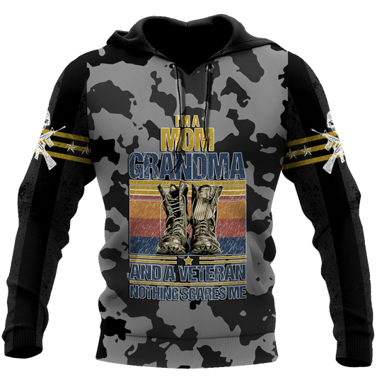 I'm a Mom Grandma and a veteran 3d all over printed shirts for men and women MH190520S - Amaze Style™-Apparel