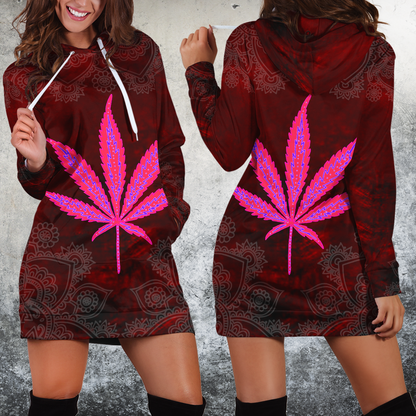 Hippie Red 3D All Over Printed Hoodie Shirt by SUN HAC300301 - Amaze Style™-Apparel