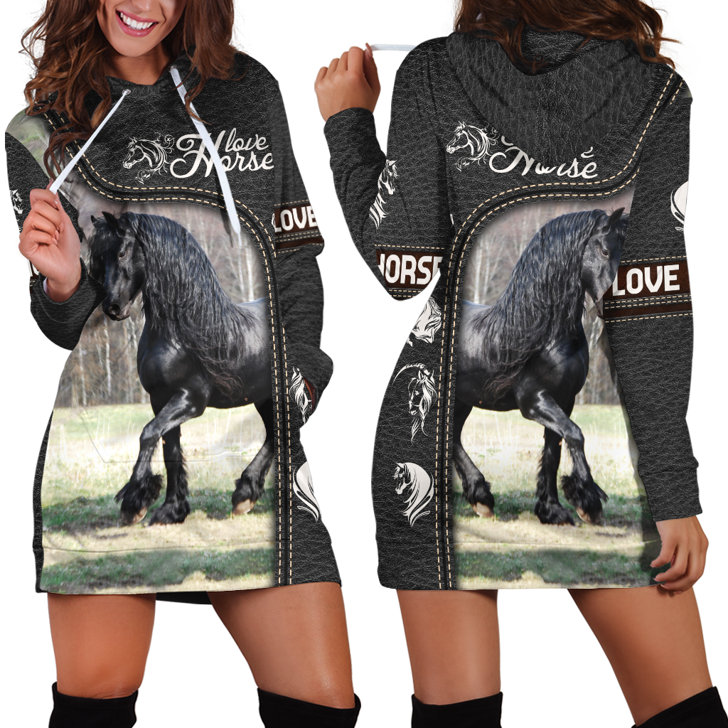 Love Horse 3D All Over Printed Shirts Pi220401 - Amaze Style™-Apparel
