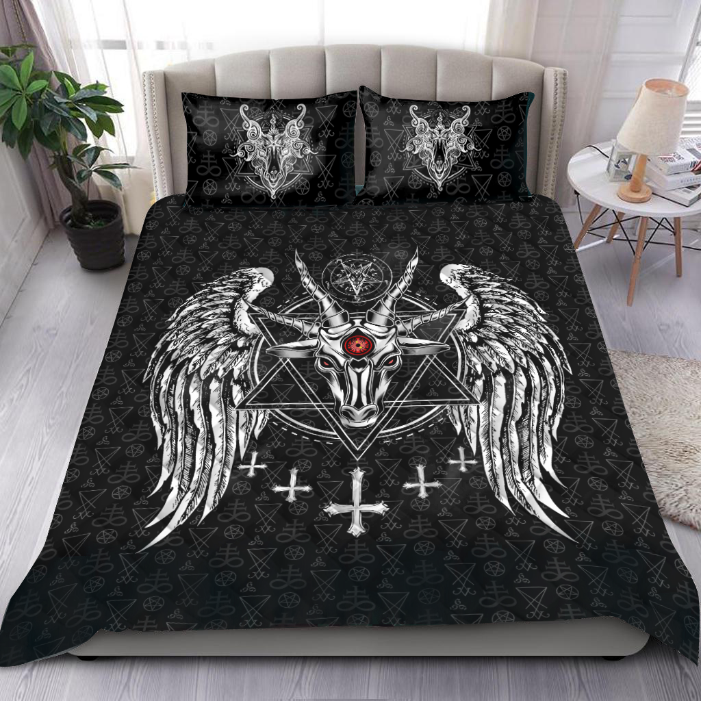 Satanic Quilt Bedding Set JJ29052002