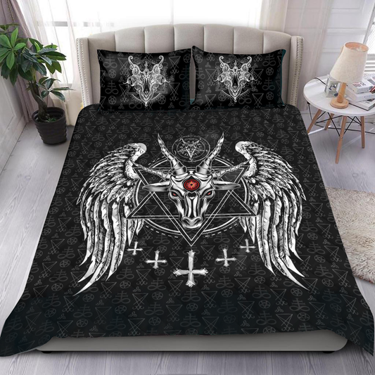 Satanic Quilt Bedding Set JJ29052002
