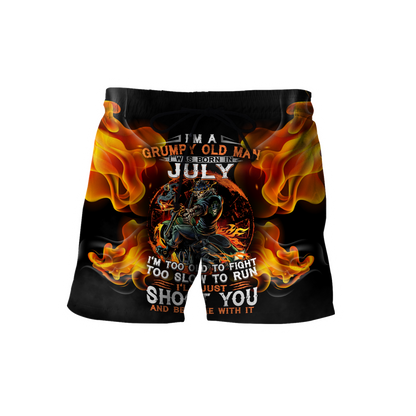 Old man with a gun MH2505201 - Amaze Style™-Apparel