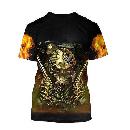 Old man with a gun MH2505201 - Amaze Style™-Apparel
