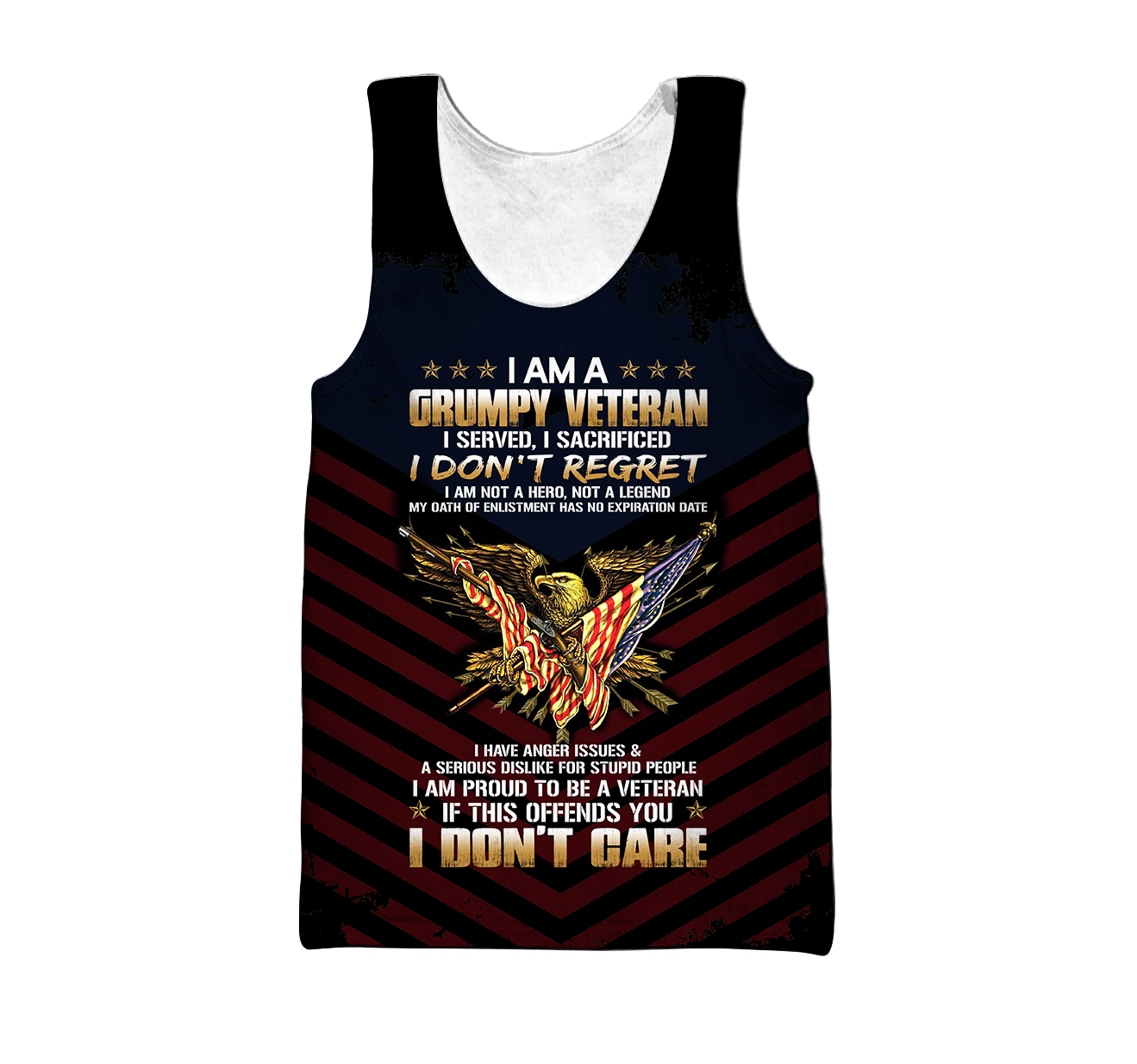 I am a Grumpy Veteran 3D all over printed shirts for men and women MH2005201 - Amaze Style™-Apparel