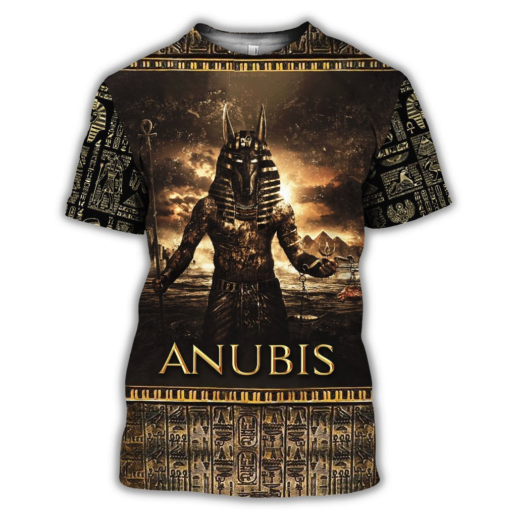 Ancient Egypt Anubis 3D All Over Printed Clothes Hoodie MP030305 - Amaze Style™-Apparel