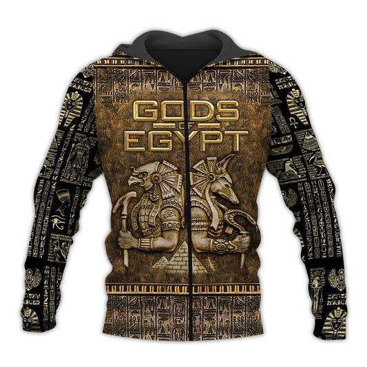 Gods Of Egyt 3D All Over Printed Clothes Hoodie MP030306 - Amaze Style™-Apparel