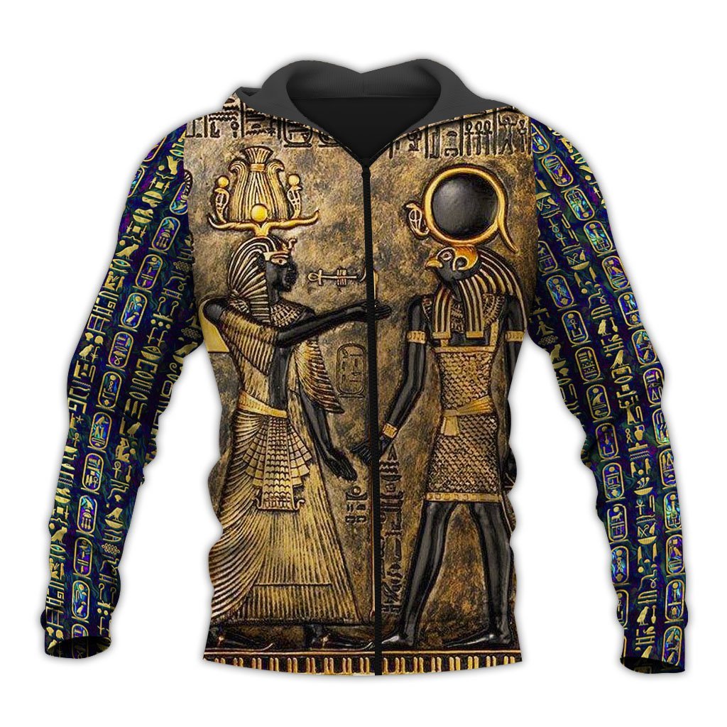 Ancient Egypt Wallpaper 3d All Over Printed Hoodie MP030307 - Amaze Style™-Apparel