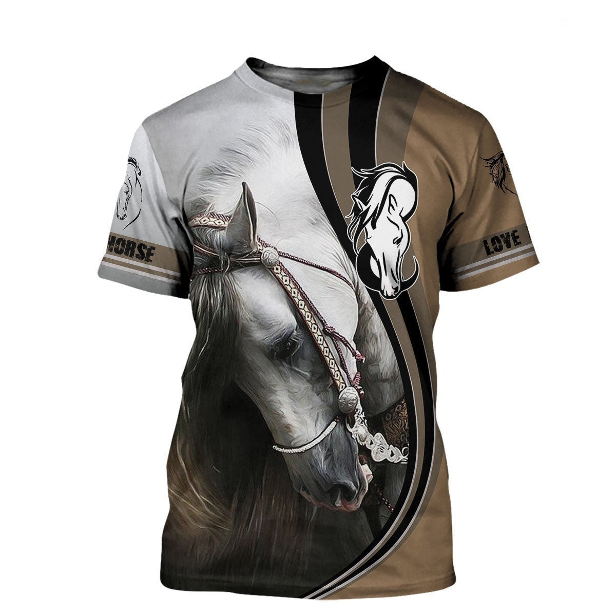 Love Horse 3D All Over Printed Shirts MP050402 - Amaze Style™-Apparel