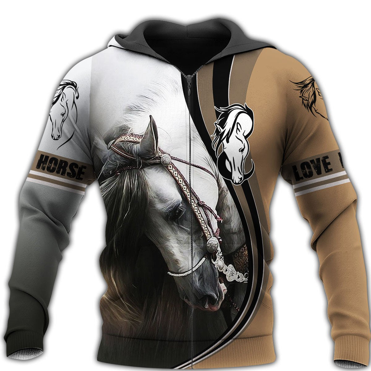Love Horse 3D All Over Printed Shirts MP050402 - Amaze Style™-Apparel