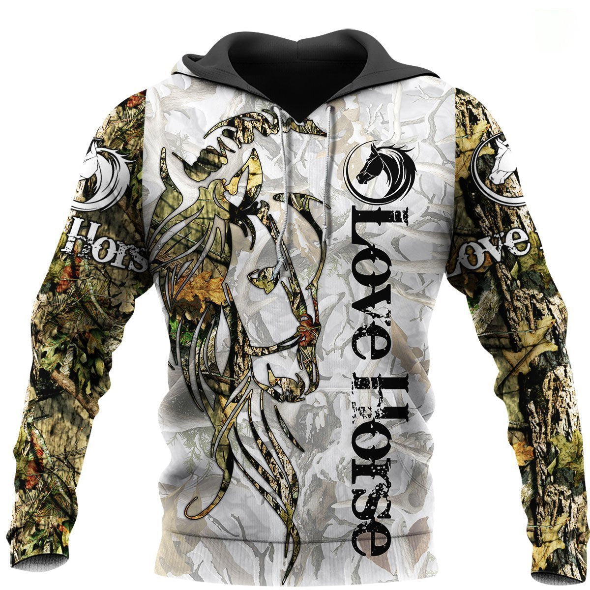 Love Horse Tattoo 3D All Over Printed Shirt Hoodie For Men And Women MP050405 - Amaze Style™-Apparel