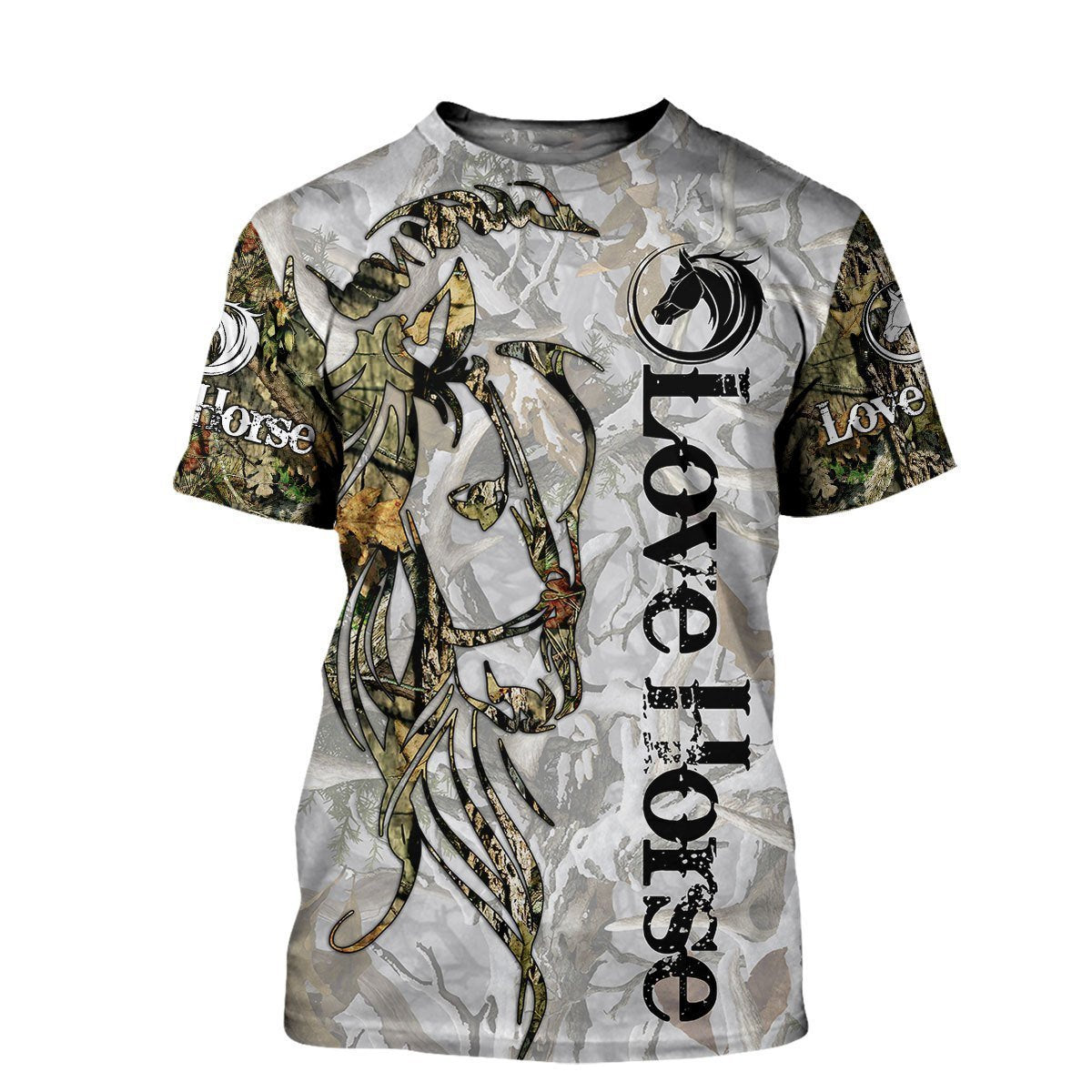 Love Horse Tattoo 3D All Over Printed Shirt Hoodie For Men And Women MP050405 - Amaze Style™-Apparel