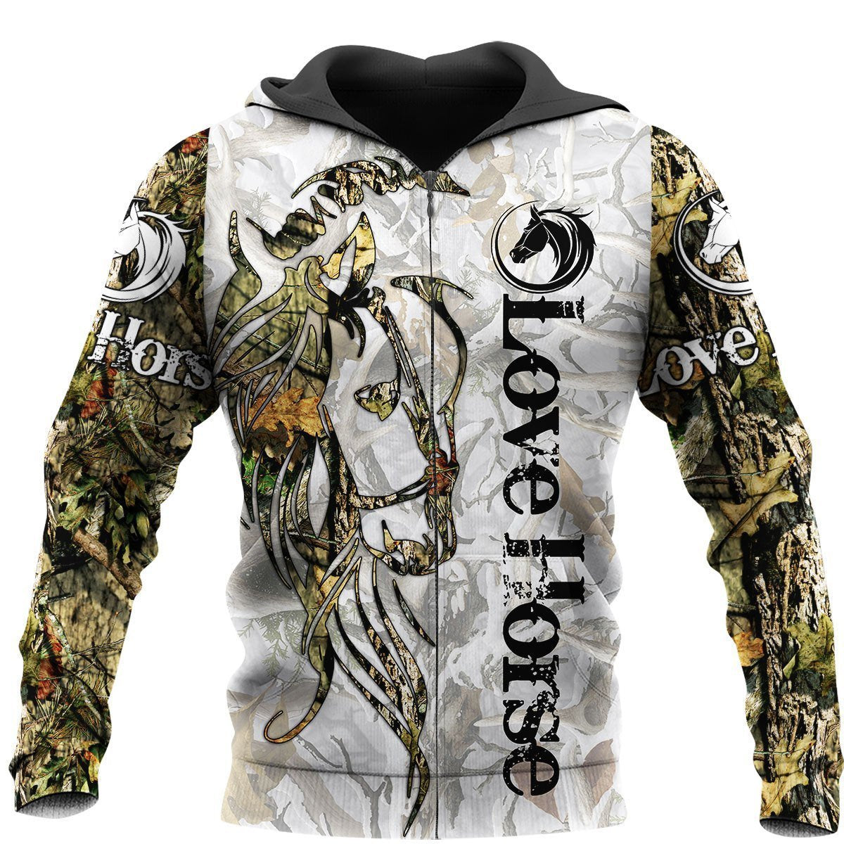 Love Horse Tattoo 3D All Over Printed Shirt Hoodie For Men And Women MP050405 - Amaze Style™-Apparel