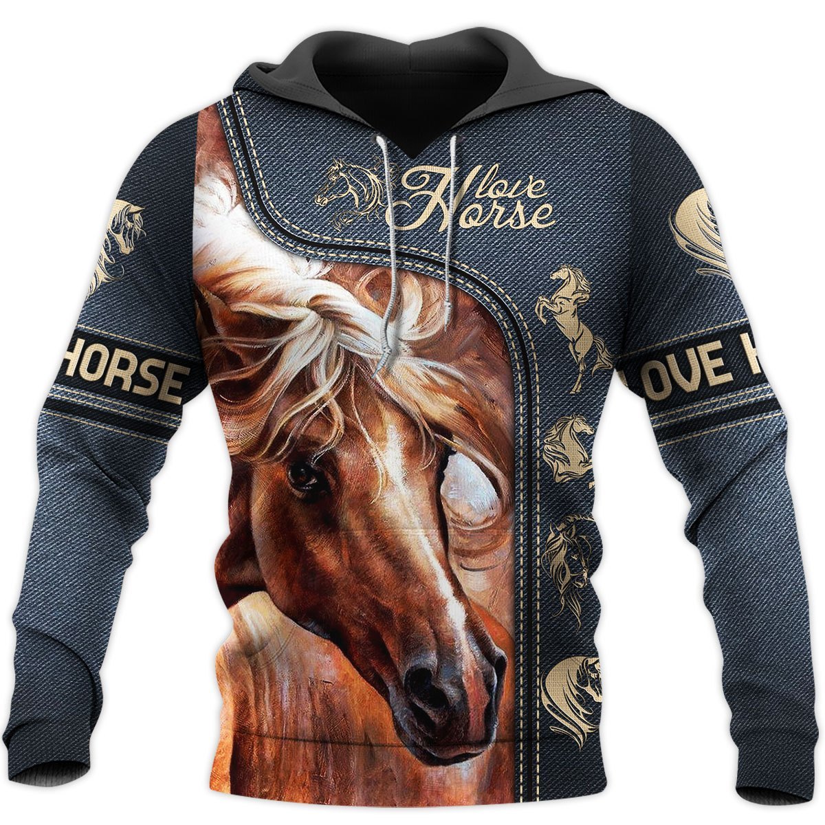 Love Horse 3D All Over Printed Shirts MP090402 - Amaze Style™-Apparel