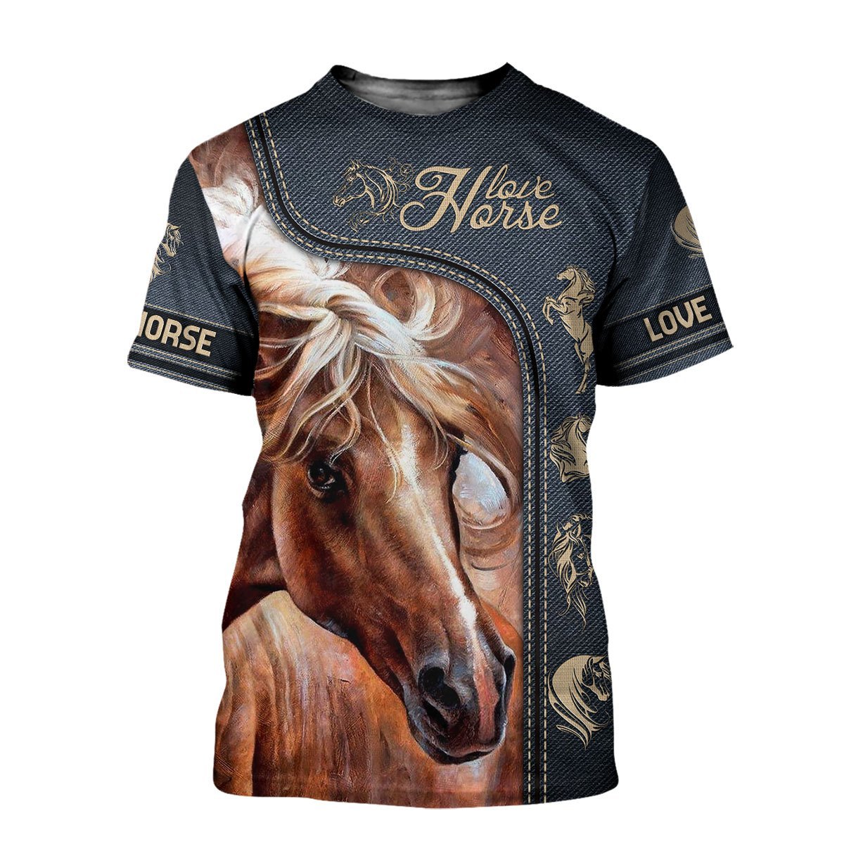 Love Horse 3D All Over Printed Shirts MP090402 - Amaze Style™-Apparel
