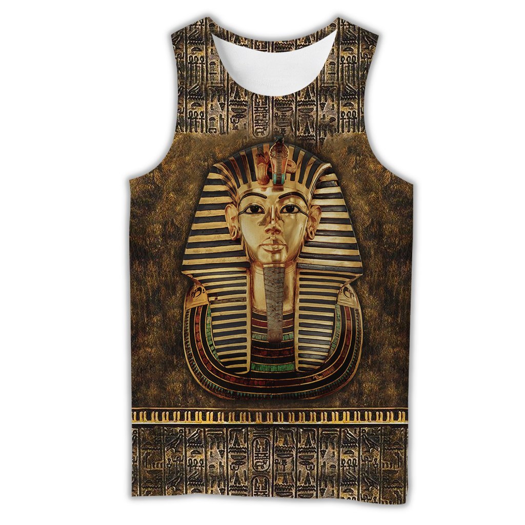 Ancient Egypt Tutankhamun 3D All Over Printed Shirt Hoodie For Men And Women MP1002 - Amaze Style™-Apparel