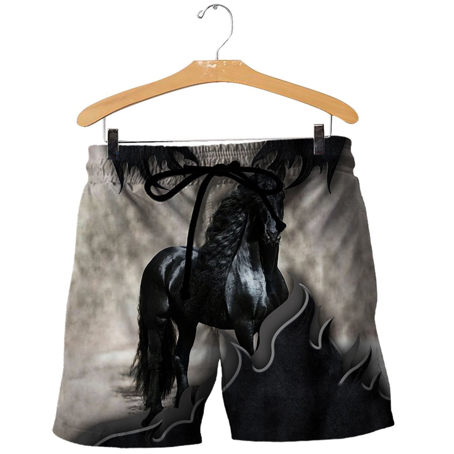 Love Horse 3D All Over Printed Shirts For Men And Women MP130404-Apparel-MP-Shorts-S-Vibe Cosy™