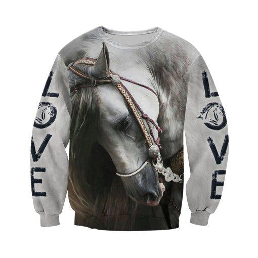 Beautiful Horse 3D All Over Printed Shirts For Men And Women MP130406 - Amaze Style™-Apparel