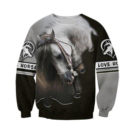 Beautiful Horse 3D All Over Printed Shirts For Men And Women MP130407 - Amaze Style™-Apparel