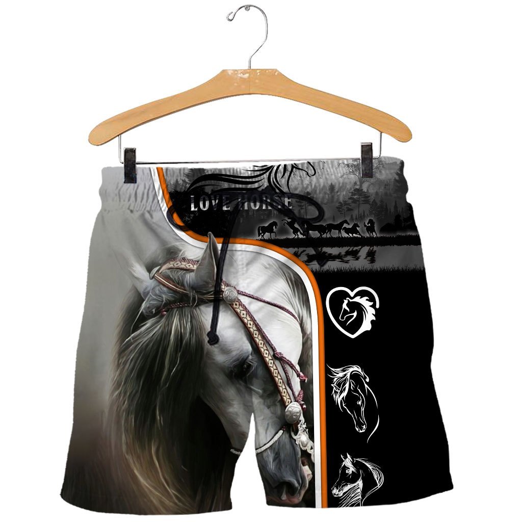 Beautiful Horse 3D All Over Printed Shirts For Men And Women MP130408 - Amaze Style™-Apparel