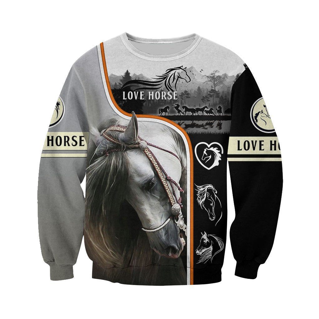 Beautiful Horse 3D All Over Printed Shirts For Men And Women MP130408 - Amaze Style™-Apparel