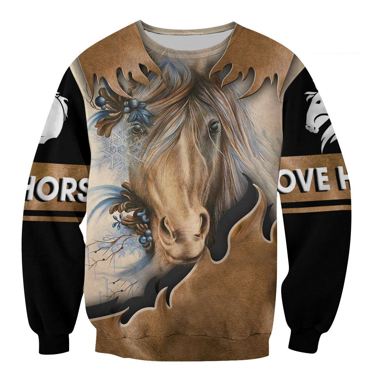 Love Horse 3D All Over Printed Shirts For Men And Women MP130411 - Amaze Style™-Apparel