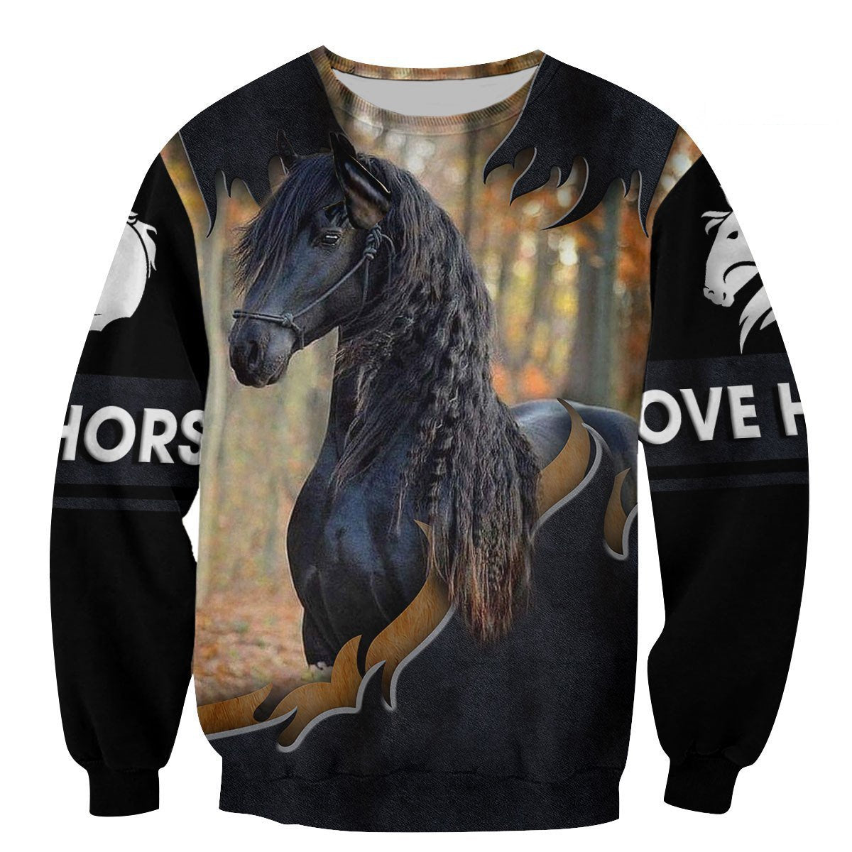 Love Horse 3D All Over Printed Shirts For Men And Women MP130413 - Amaze Style™-Apparel