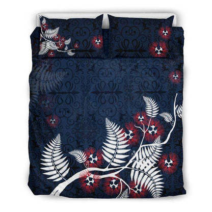Pohutukawa New Zealand Bedding Set Navy MP13072011