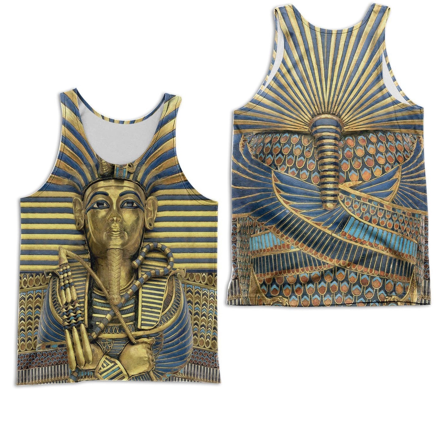 Ancient Egypt Tutankhamun 3D All Over Printed Shirt Hoodie For Men And Women MP18021 - Amaze Style™-Apparel