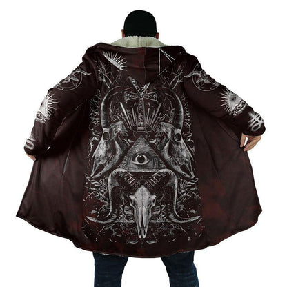Satanic Tribal 3D All Over Printed Hoodie Shirts For Men And Women MP180301 - Amaze Style™-Apparel