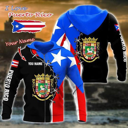 Puerto Rico Pround 3D All Over Prints Shirts For Men And Women MP22062001