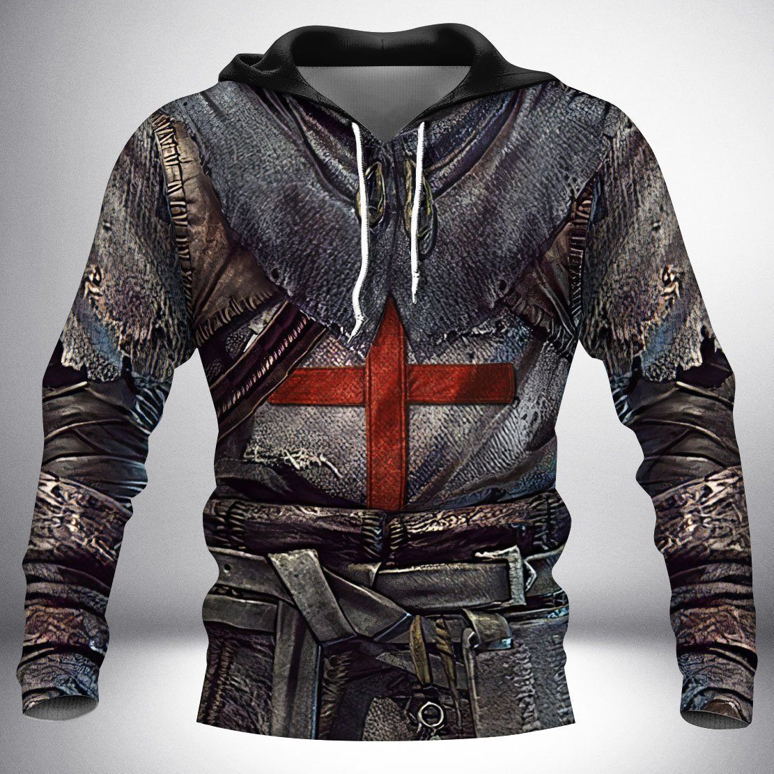 Knight Templar Armor 3D All Over Printed Shirt Hoodie For Men And Women MP240302 - Amaze Style™-Apparel