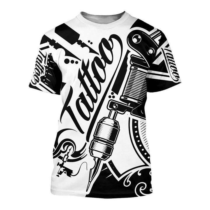 Nice Tattoo Art 3D All Over Printed Shirts Nice MP691