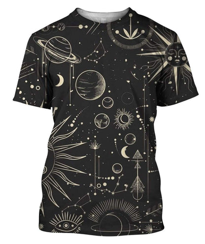 3D All Over Printed Shirts Hoodie Sun and Moon MP998-Apparel-MP-T shirt-S-Vibe Cosy™