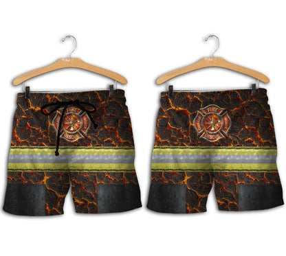 FIRE FIGHTER 3D ALL OVER PRINTED SHIRTS MP789 - Amaze Style™-Apparel