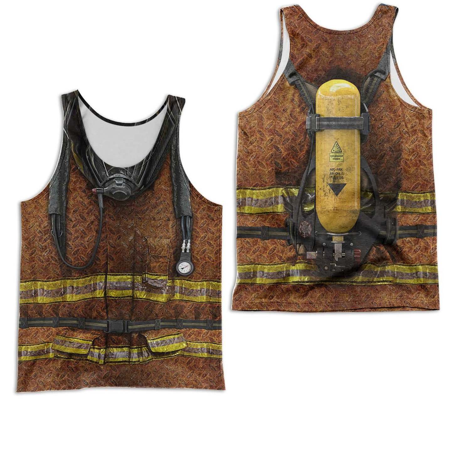 FIRE FIGHTER 3D ALL OVER PRINTED SHIRTS MP790 - Amaze Style™-Apparel