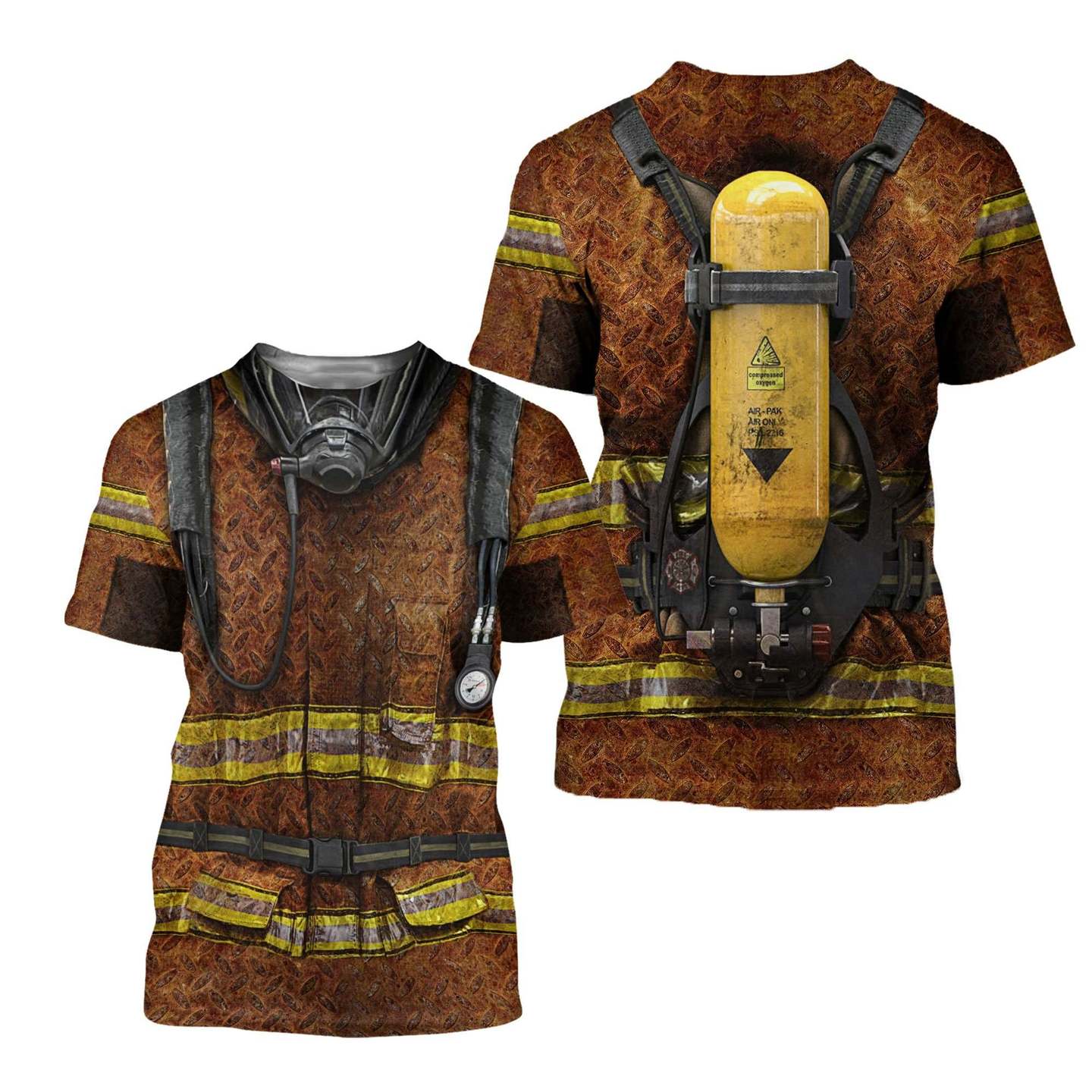 FIRE FIGHTER 3D ALL OVER PRINTED SHIRTS MP790 - Amaze Style™-Apparel