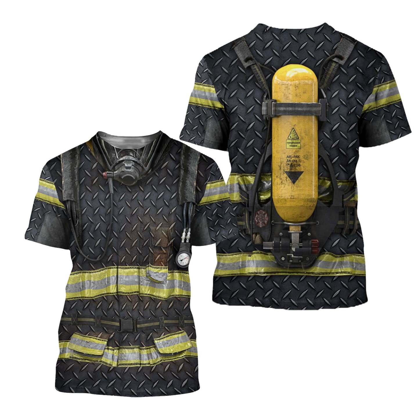 FIRE FIGHTER 3D ALL OVER PRINTED SHIRTS MP791 - Amaze Style™-Apparel