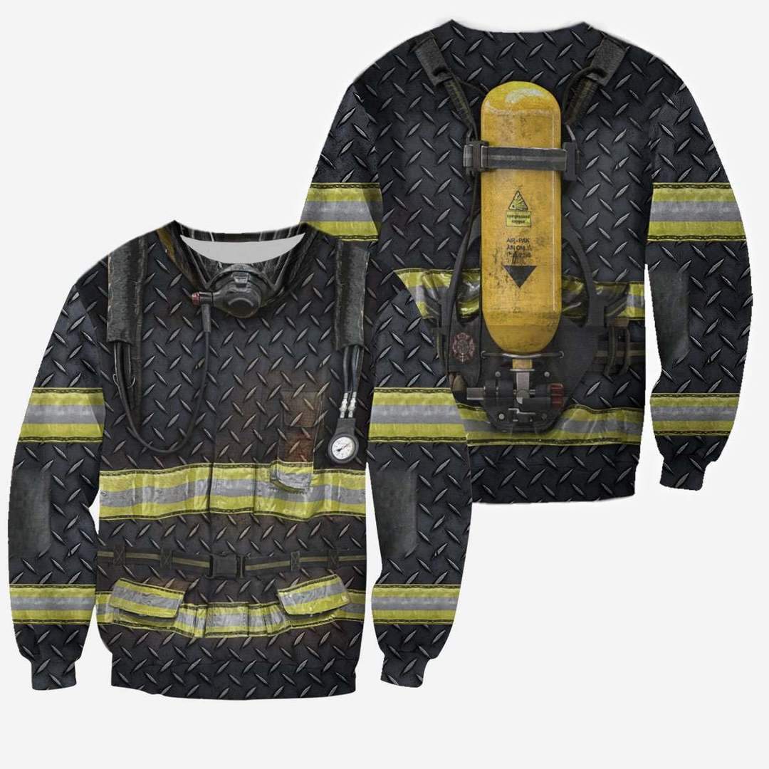 FIRE FIGHTER 3D ALL OVER PRINTED SHIRTS MP791 - Amaze Style™-Apparel