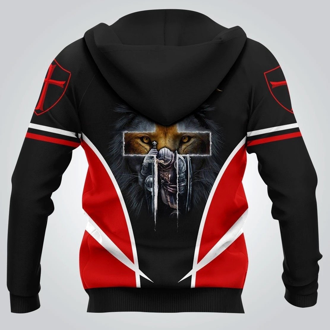 KNIGHTS TEMPLAR 3D ALL OVER SHIRTS FOR MEN AND WOMEN MP936 - Amaze Style™-Apparel